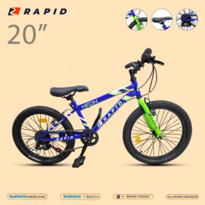 29680 - VELOSIPED 20 RAPID NEON BLUE