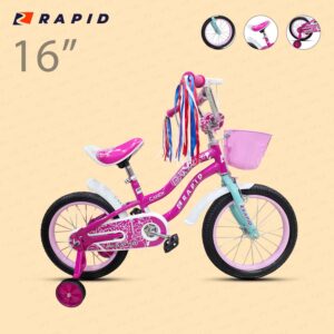 29693 - VELOSIPED 16 RAPID CANDY PINK